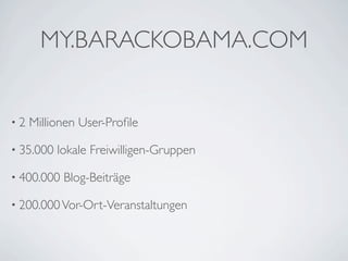Web2.0 Basics für den Grünen Wahlkampf Wien 2010