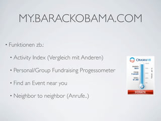 Web2.0 Basics für den Grünen Wahlkampf Wien 2010