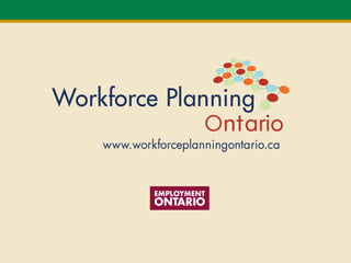 Karen Lior, Toronto Workforce Innovation Group and
Al Wilson, Workforce Planning Board of York Region & Bradford West Gwillimbury
Workforce One-Stop, Roundtable #5,
April 24th, 2013
Growing Green Careers
 