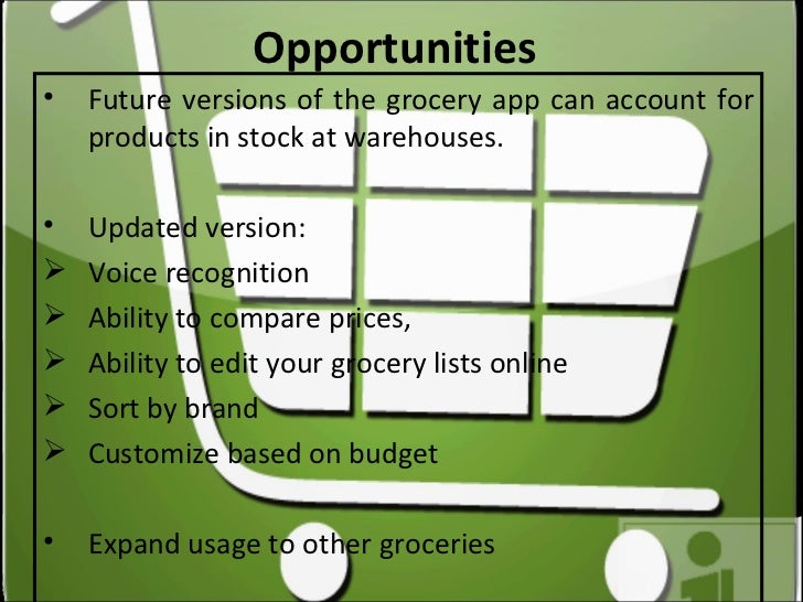 grocery list with prices app
