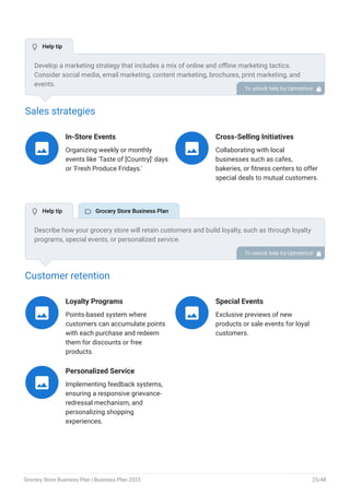 Grocery Store Business Plan Example. pdf | PDF