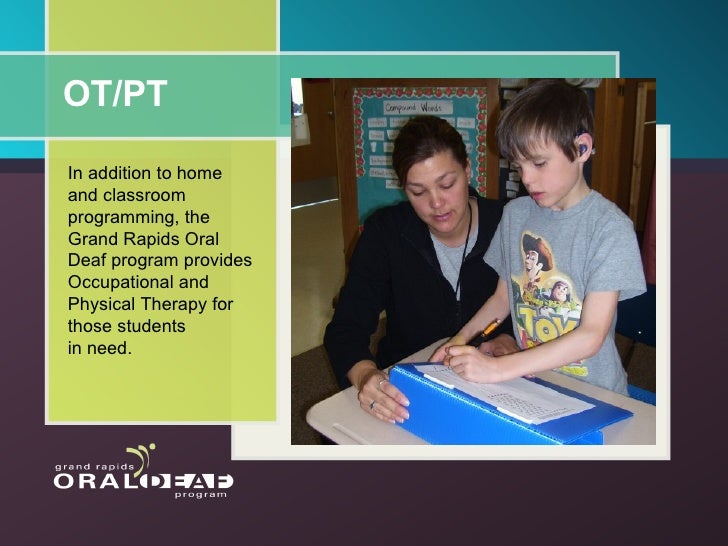 Grand Rapids Oral Deaf Program Overview