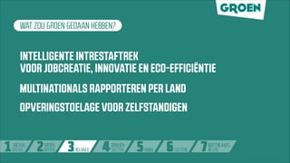 Groen evaluatie regering