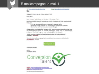E-mailcampagne: e-mail 1

 