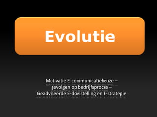 Groepsopdr. OOD Internetmarketing