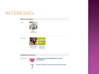 interesses aangeven