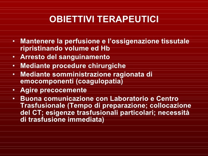 Buon uso degli emoderivati in urgenza