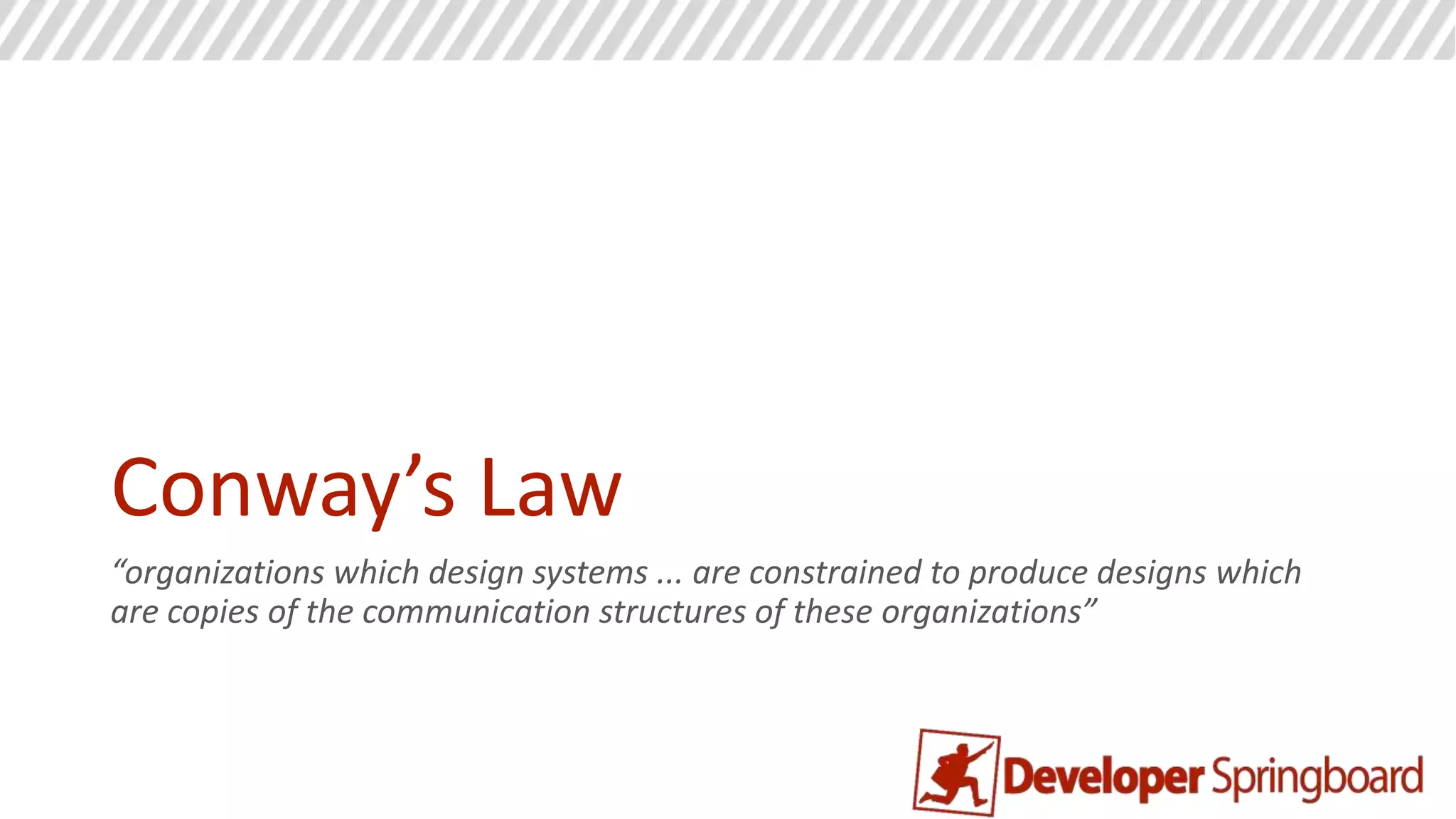 How to do
Microservices
 