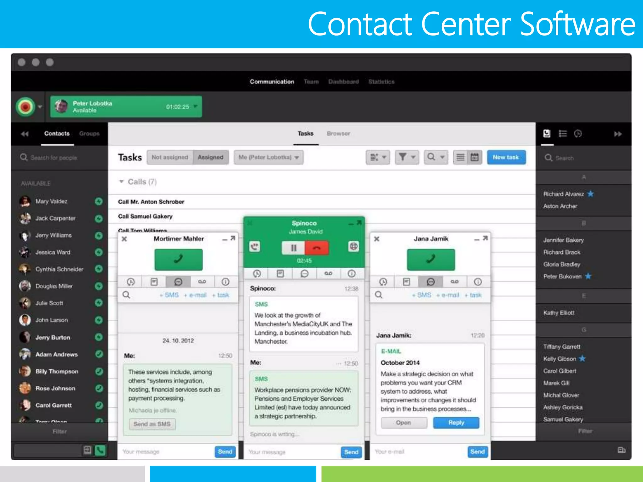 Contact Center Software
 