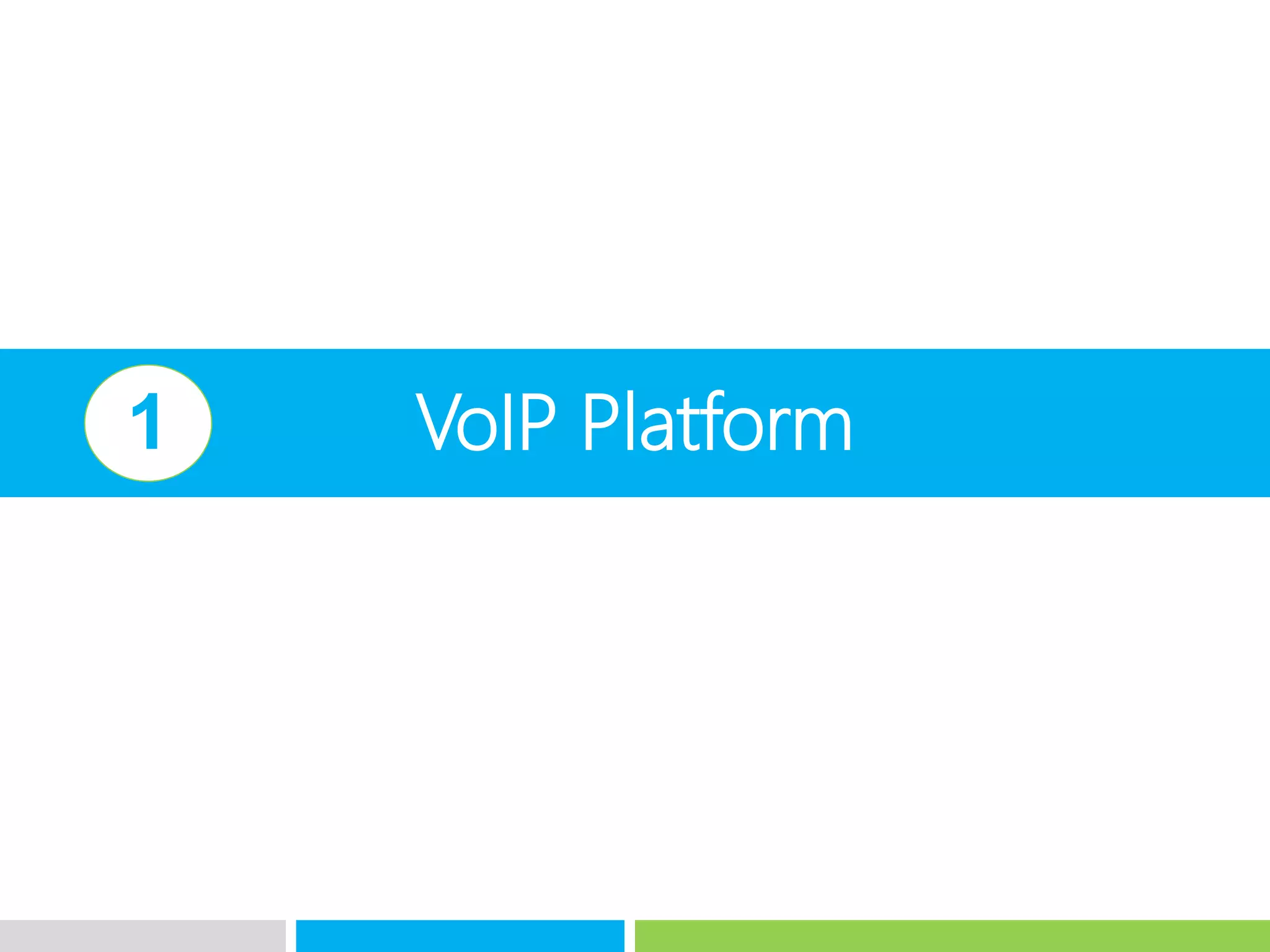 VoIP Platform1
 