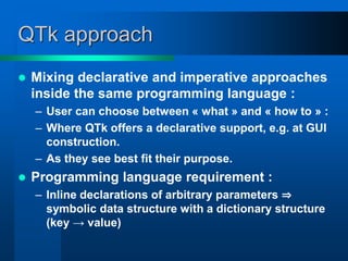 FlexClock, a Plastic Clock Written in Oz with the QTk toolkit | PPTX