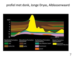profiel met donk, Jonge Dryas, Alblasserwaard
7
 