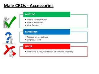 Male CROs - Accessories
 