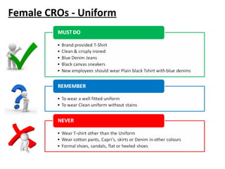Female CROs - Uniform
 