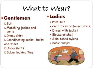 BASICS of Grooming and Dress Code | PPTX