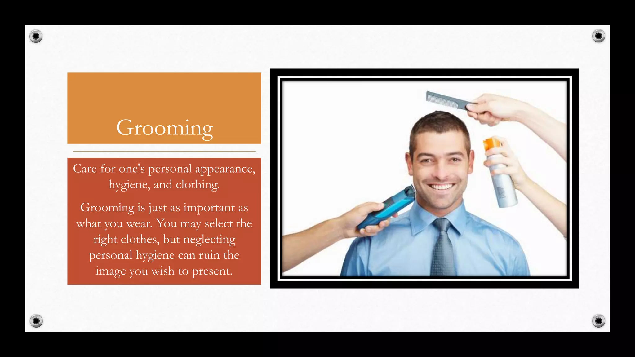 Grooming and Etiquette (Appearance) | PPT