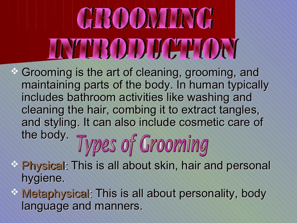 Grooming assingnment(khushi)