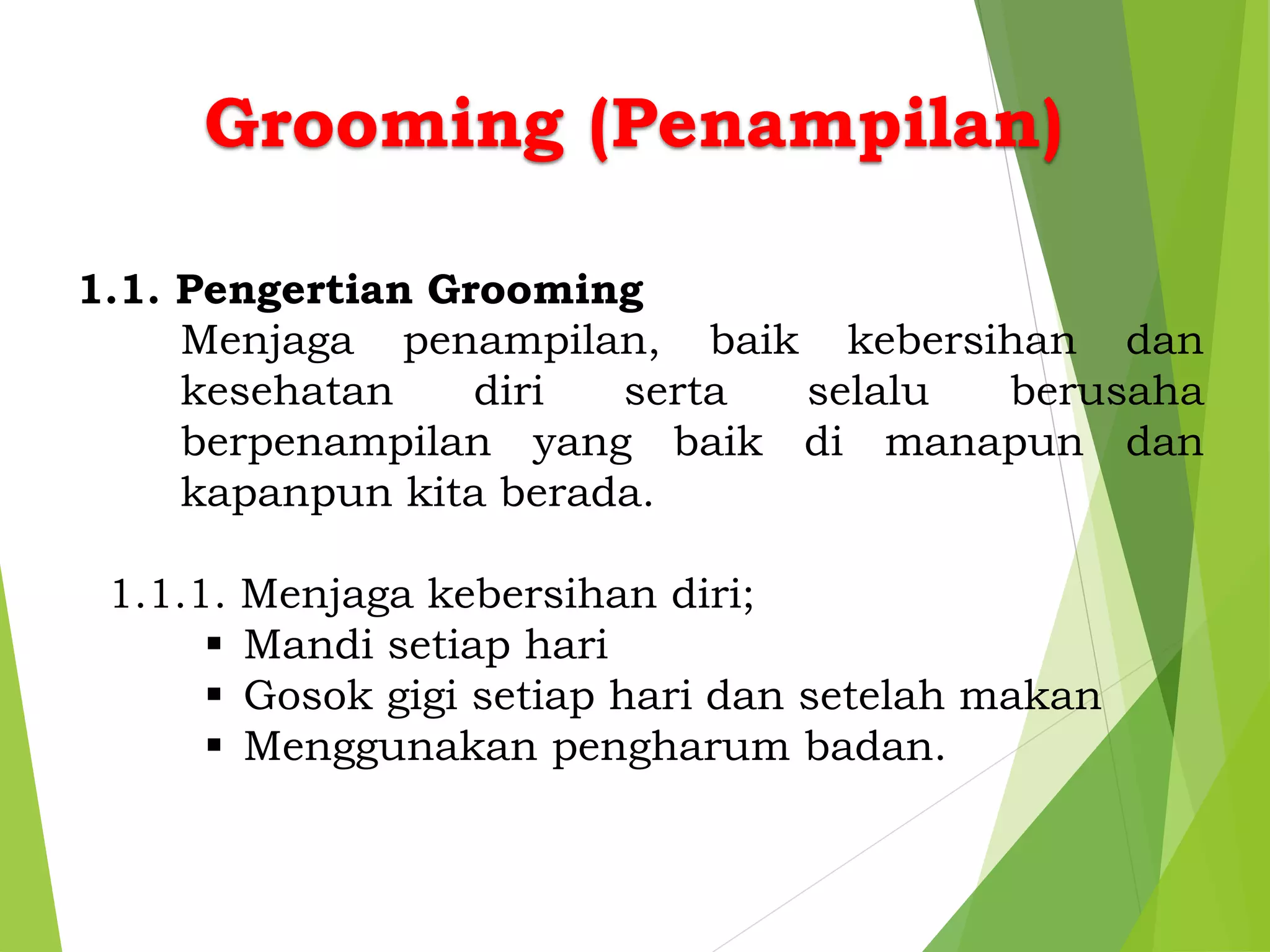 GROOMING & ATTITUDE.ppt