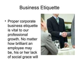 Grooming & etiquette | PPT
