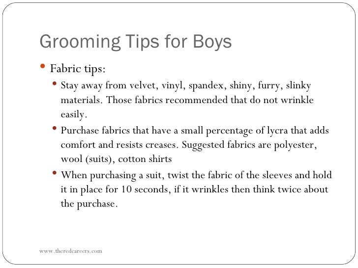 Grooming & etiquette men