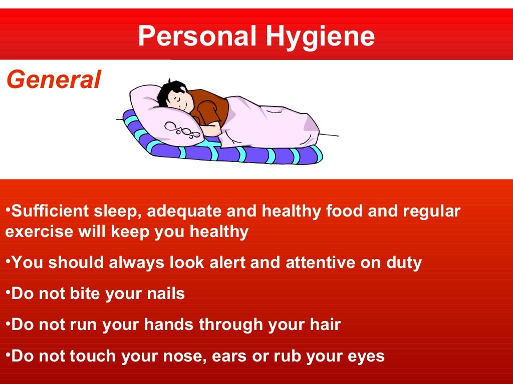Grooming & personal hygiene