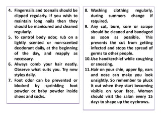 Grooming skills | PPTX