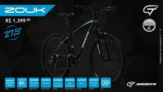 Disponívelnostamanhos17/19
R$ 1.399,90
 