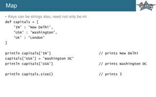Groovy Programming Language | PPTX