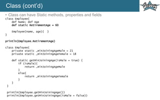 Groovy Programming Language | PPTX