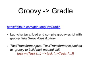 Groovy to gradle | PPT