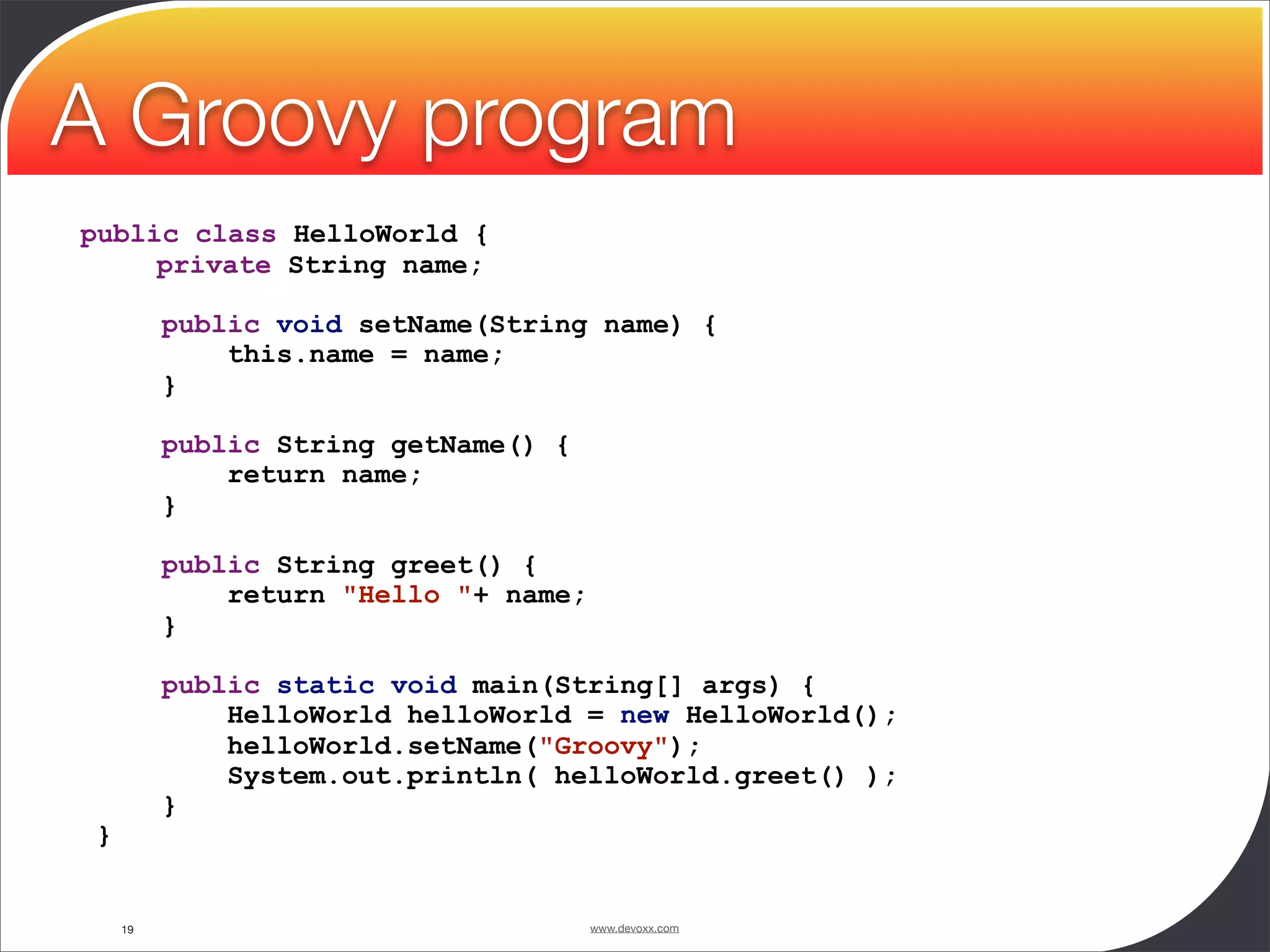 Groovy and Grails in Action - Devoxx 2008 - University - Guillaume Laforge