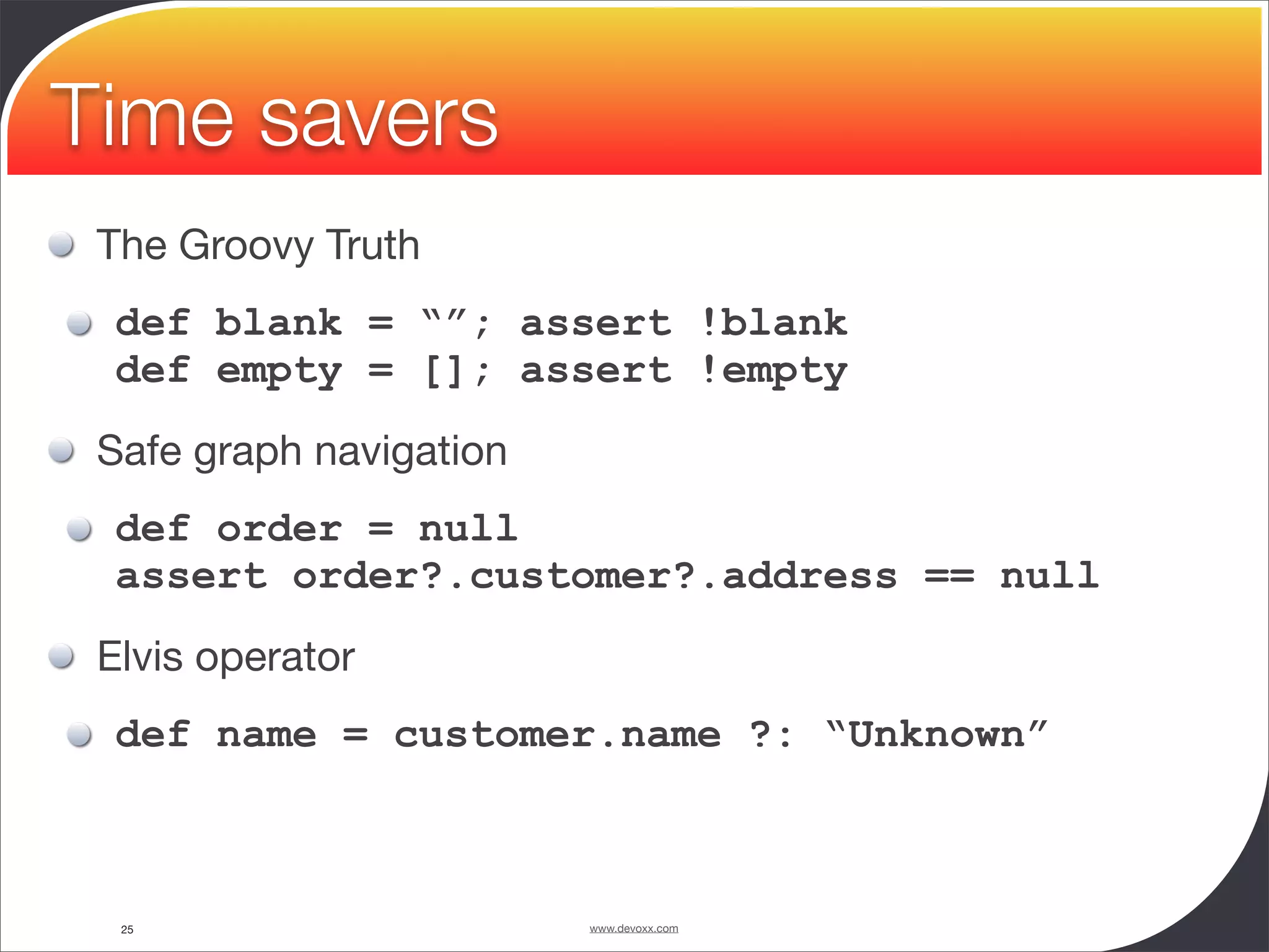 Groovy and Grails in Action - Devoxx 2008 - University - Guillaume Laforge