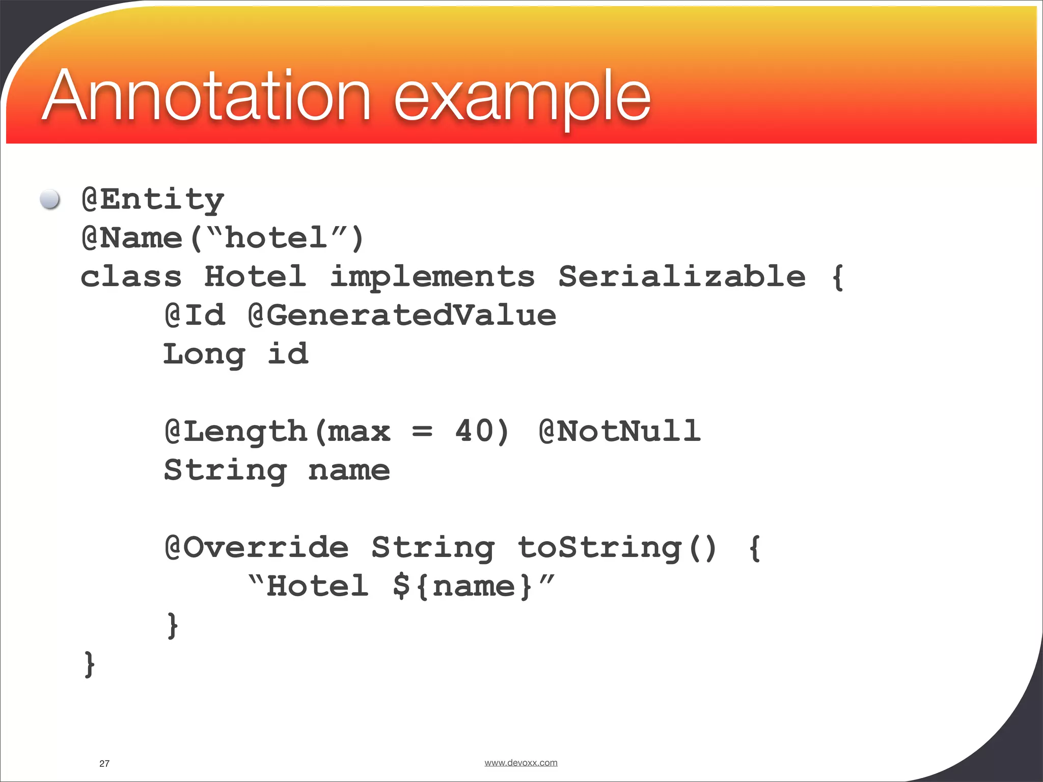 Groovy and Grails in Action - Devoxx 2008 - University - Guillaume Laforge