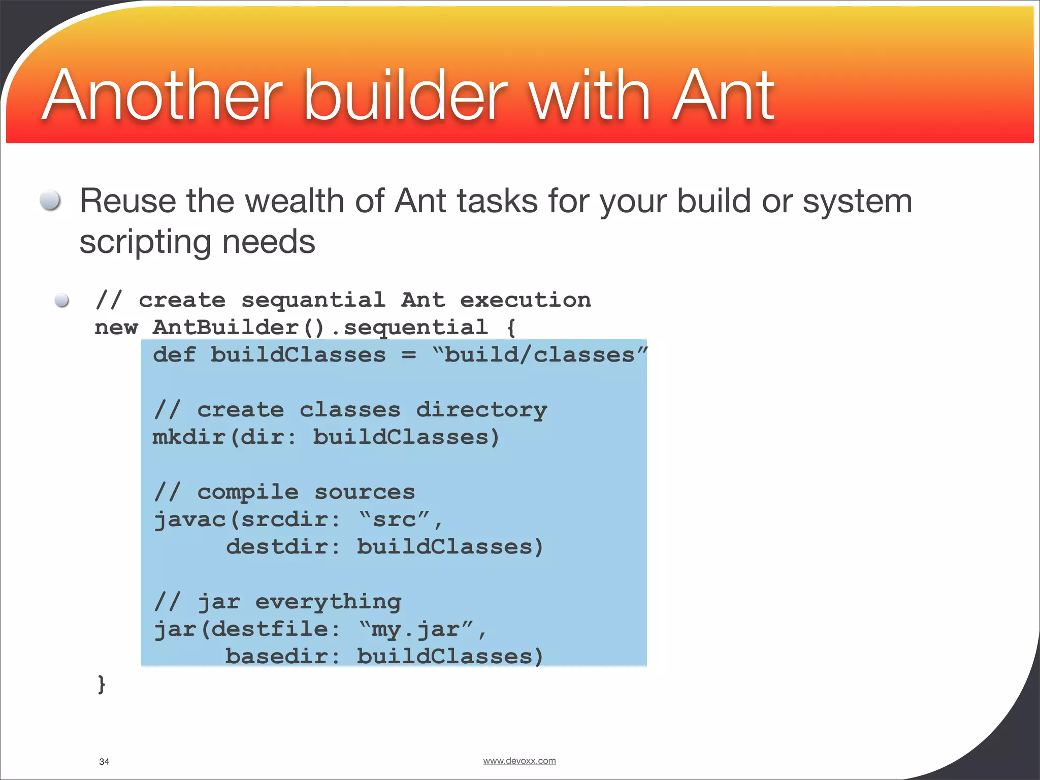 Groovy and Grails in Action - Devoxx 2008 - University - Guillaume Laforge
