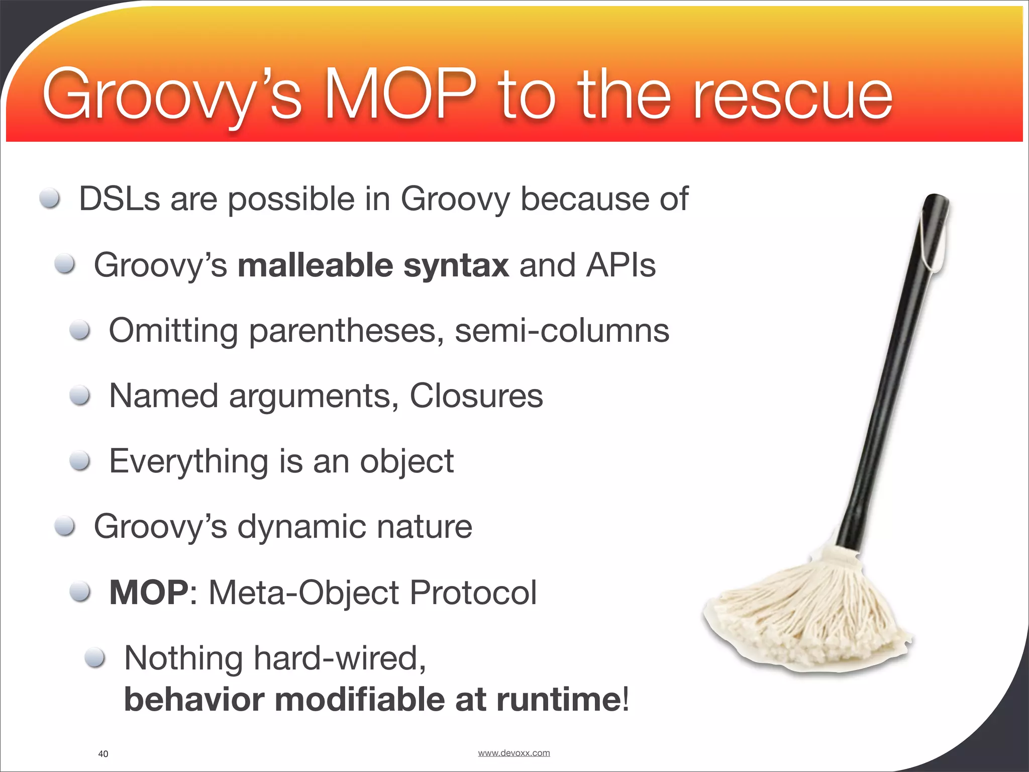 Groovy and Grails in Action - Devoxx 2008 - University - Guillaume Laforge