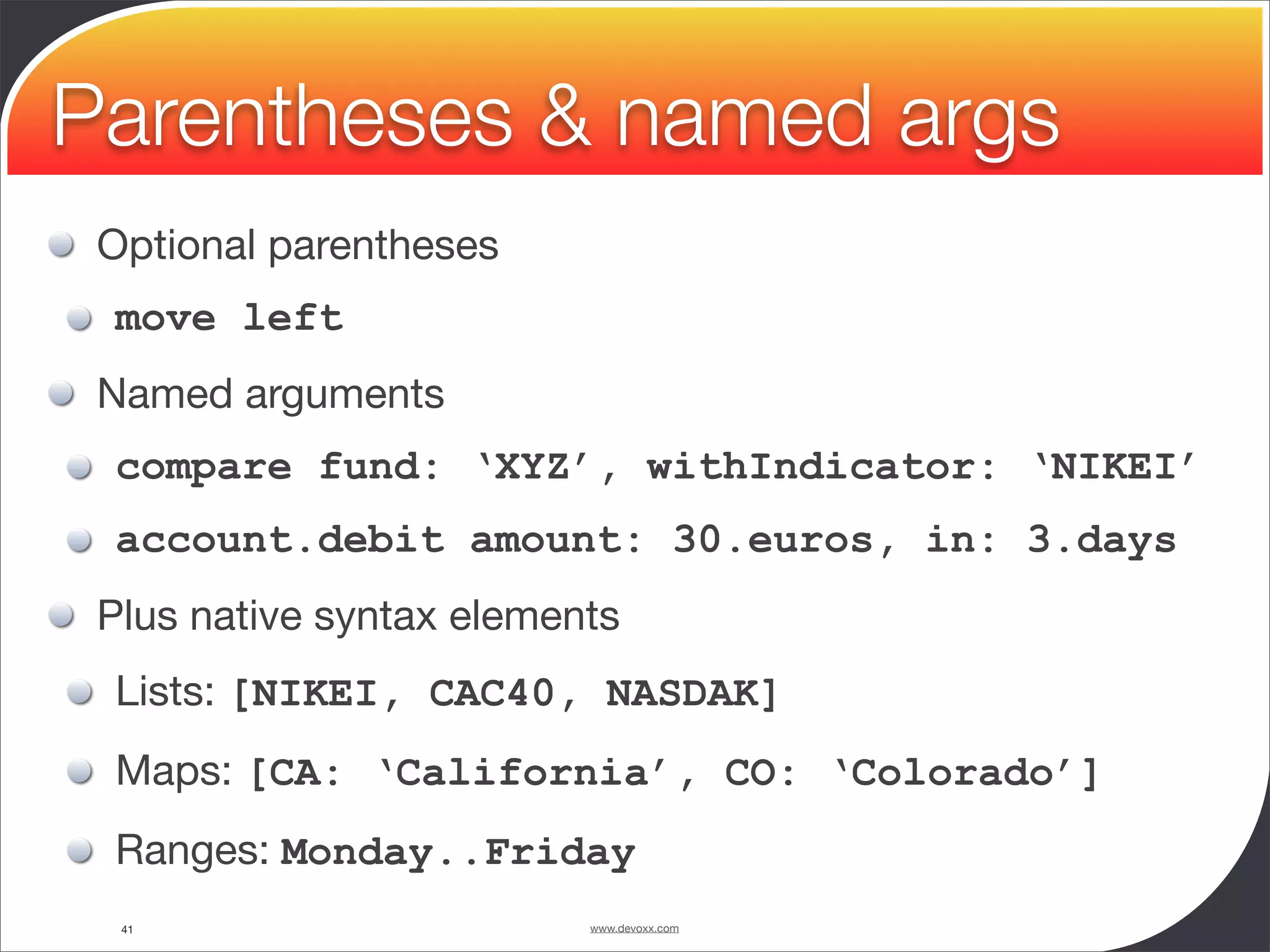 Groovy and Grails in Action - Devoxx 2008 - University - Guillaume Laforge