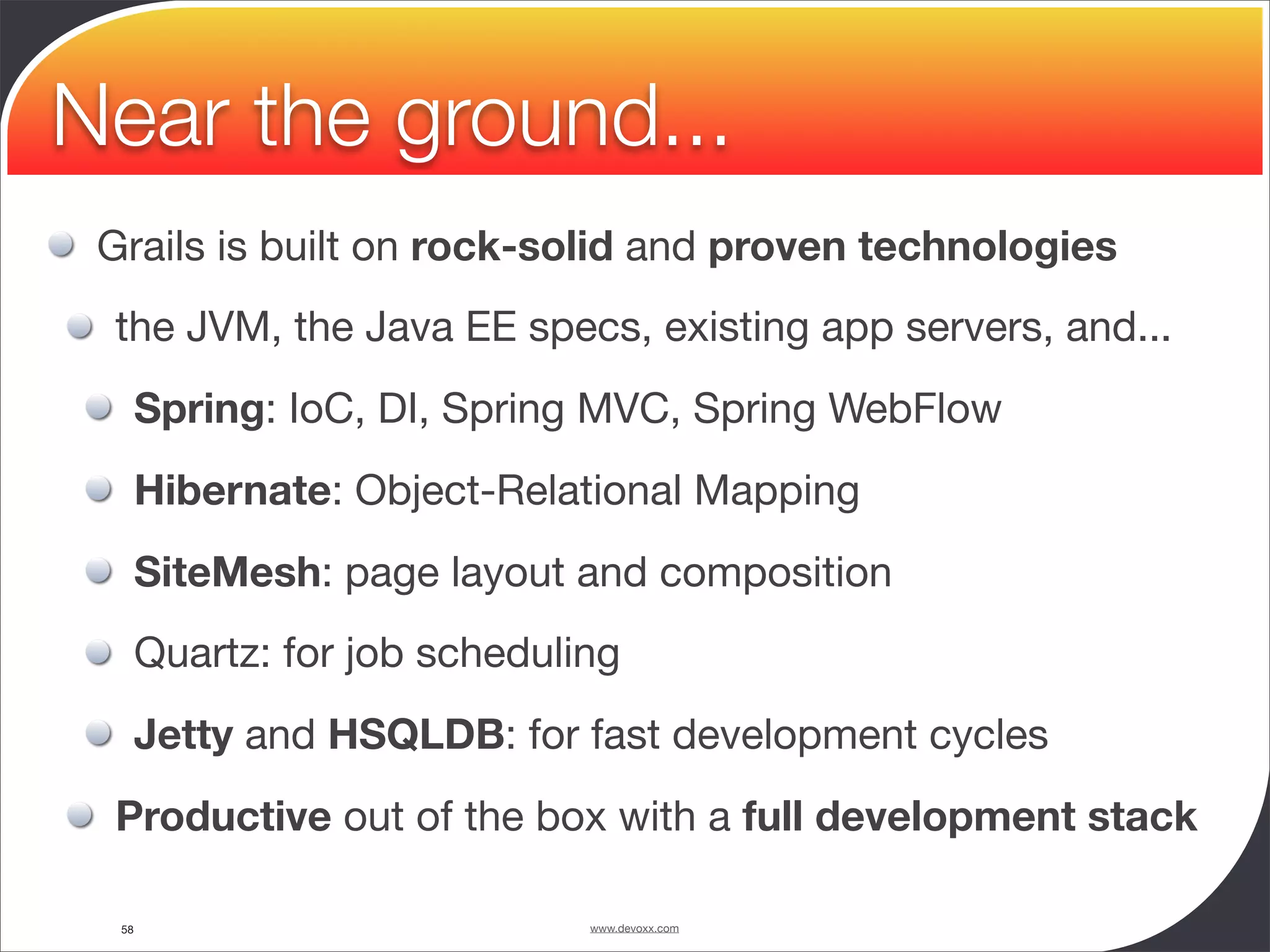 Groovy and Grails in Action - Devoxx 2008 - University - Guillaume Laforge