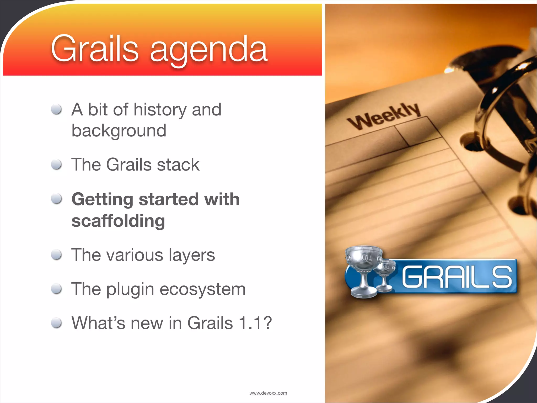 Groovy and Grails in Action - Devoxx 2008 - University - Guillaume Laforge