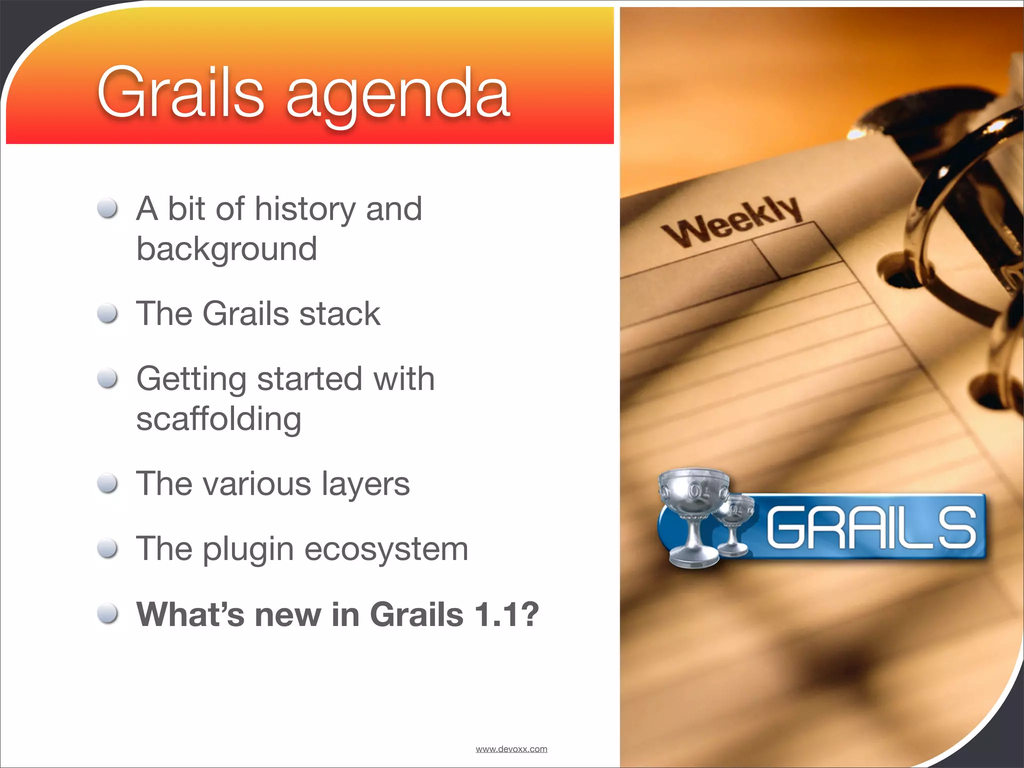 Groovy and Grails in Action - Devoxx 2008 - University - Guillaume Laforge