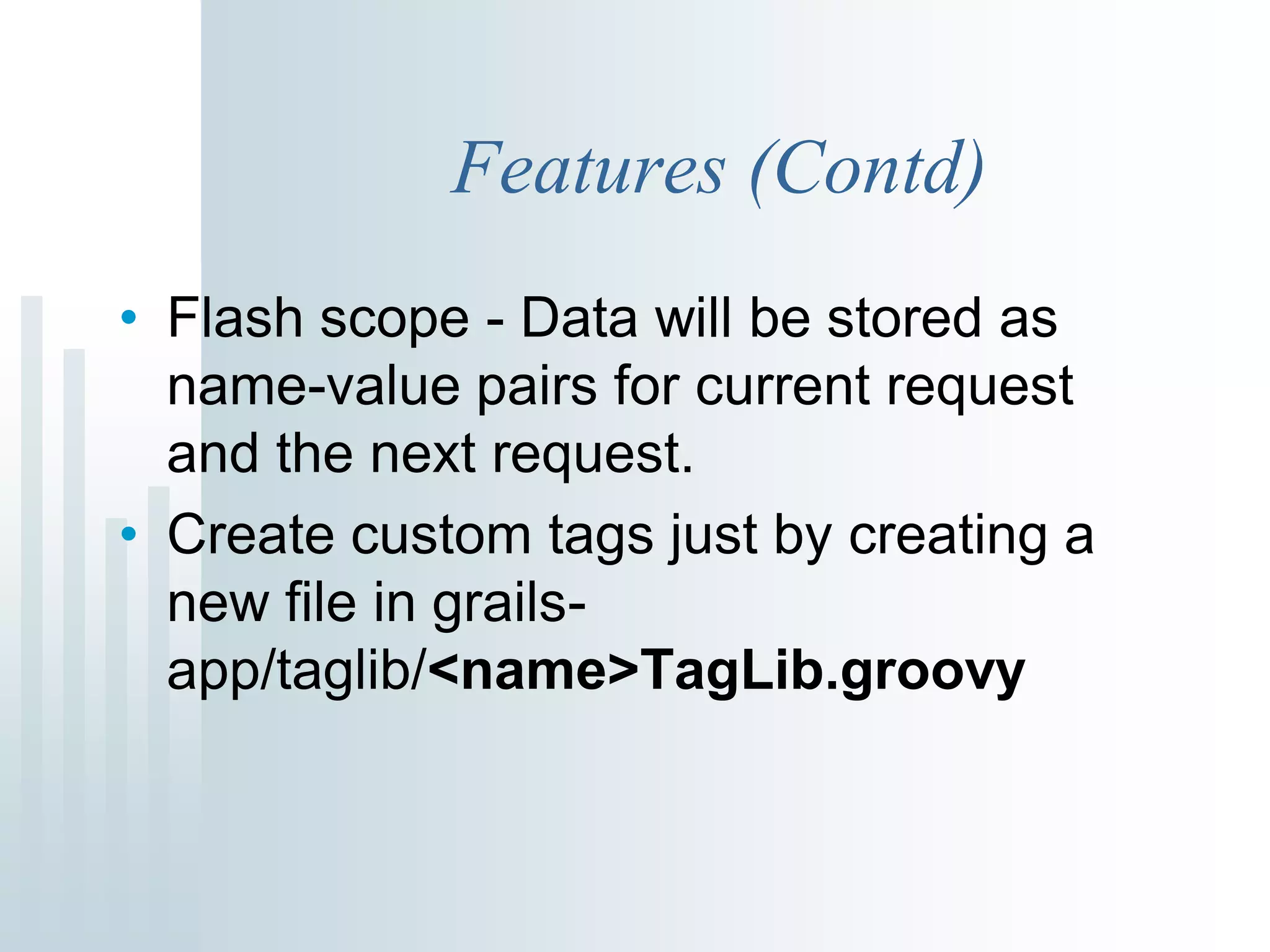 Groovy and Grails talk