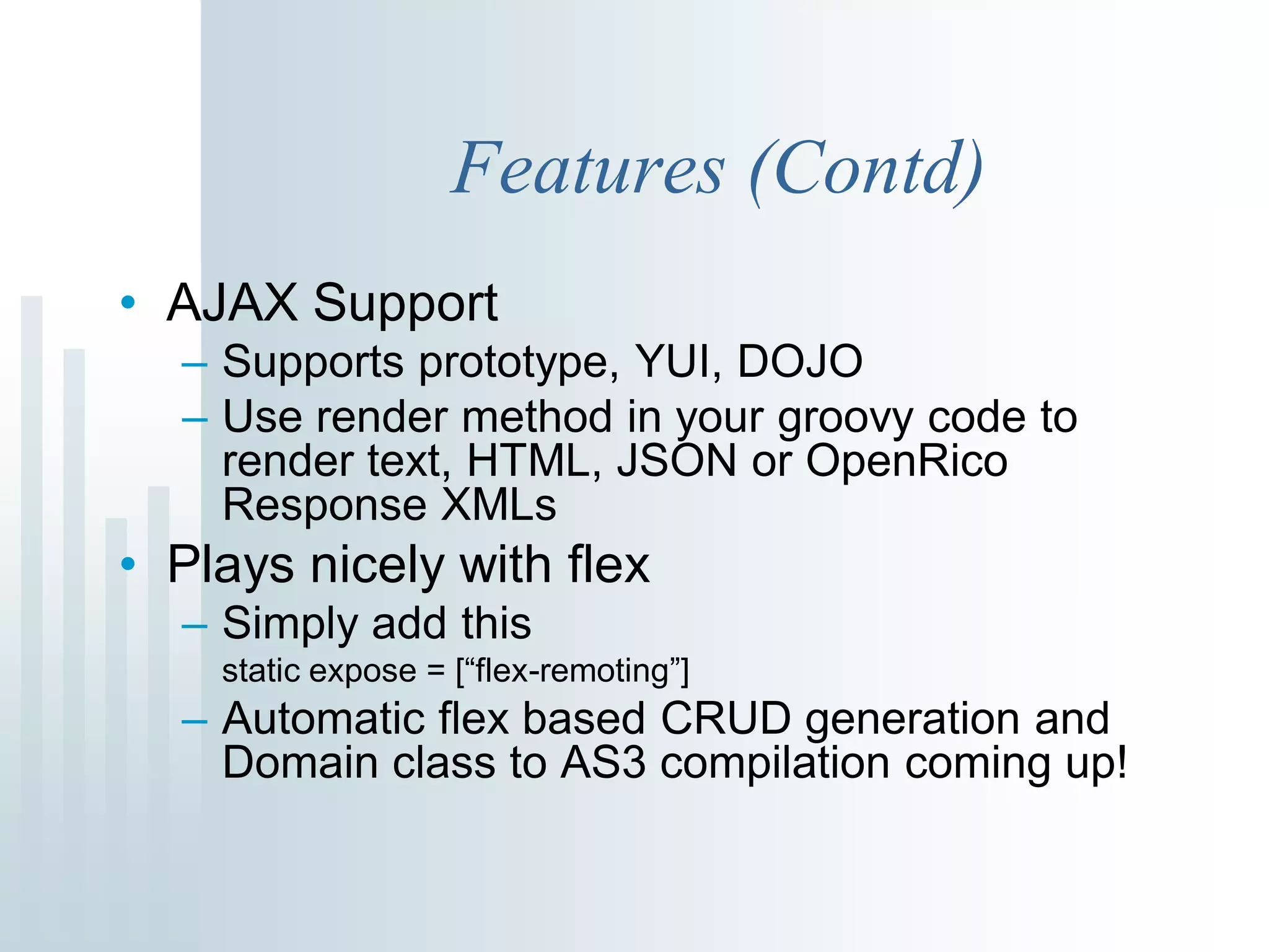 Groovy and Grails talk