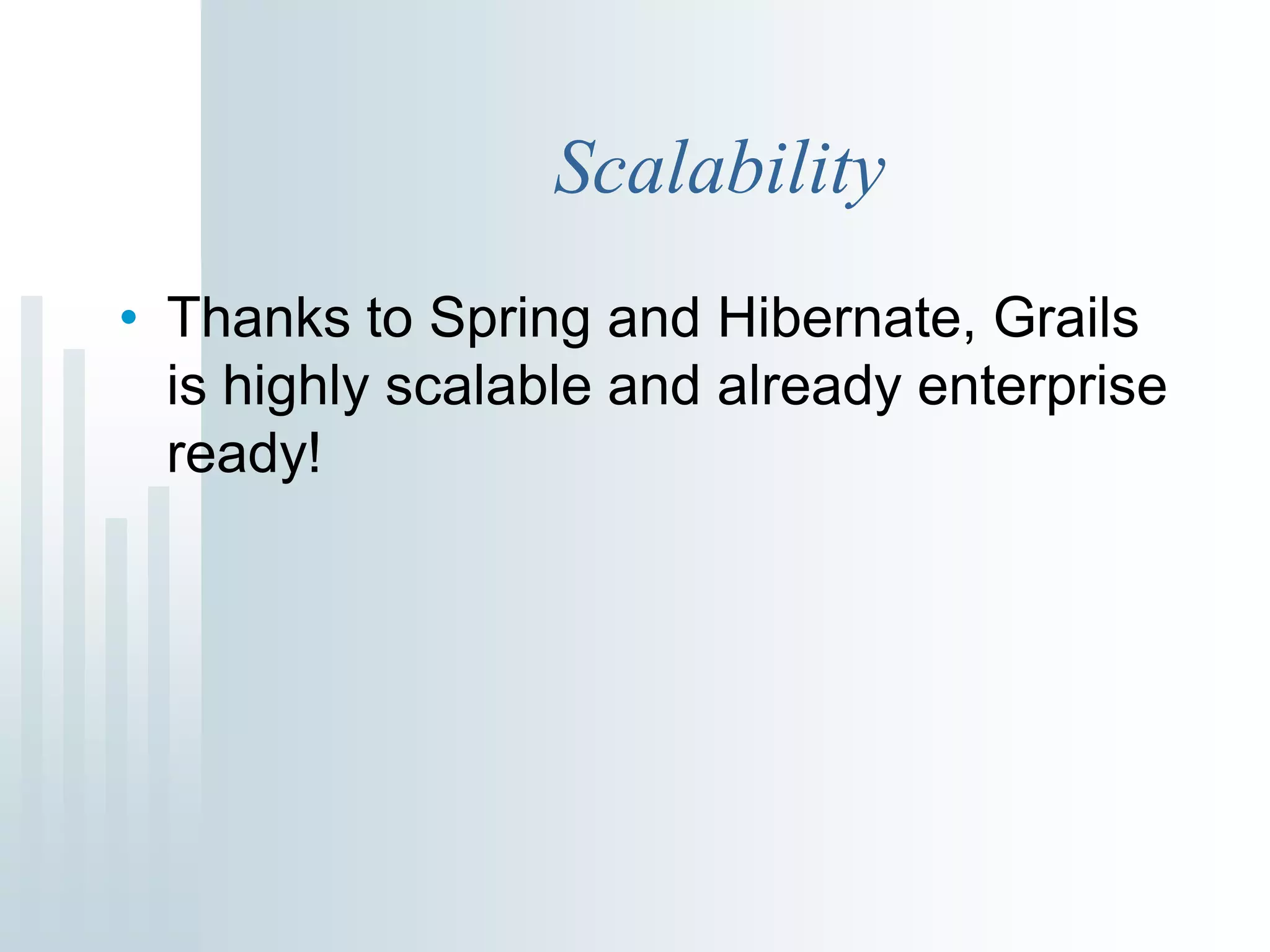 Groovy and Grails talk