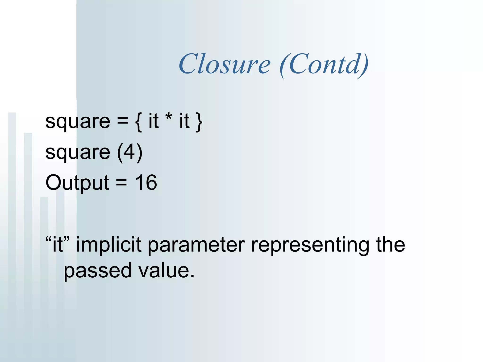 Groovy and Grails talk