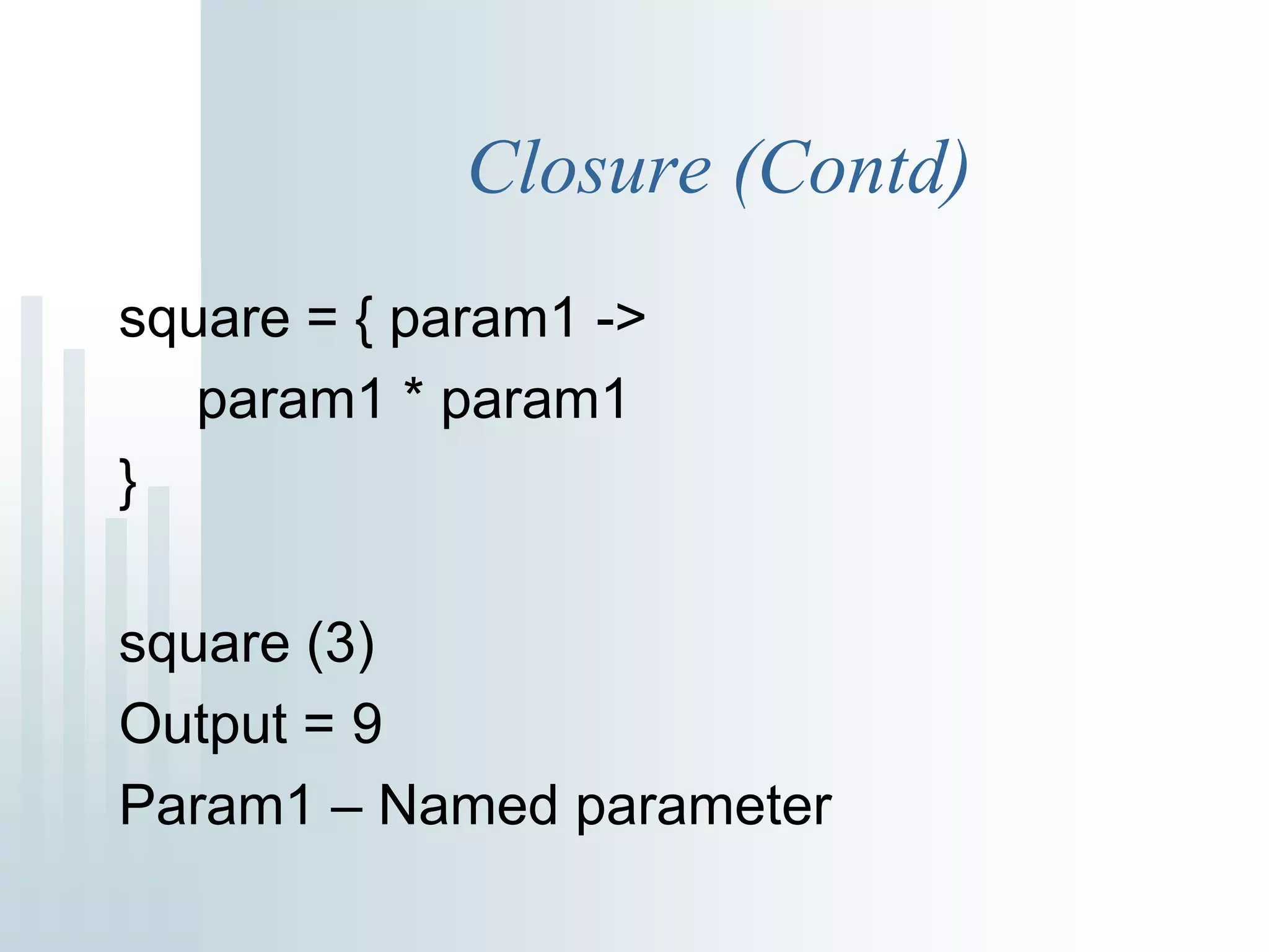 Groovy and Grails talk
