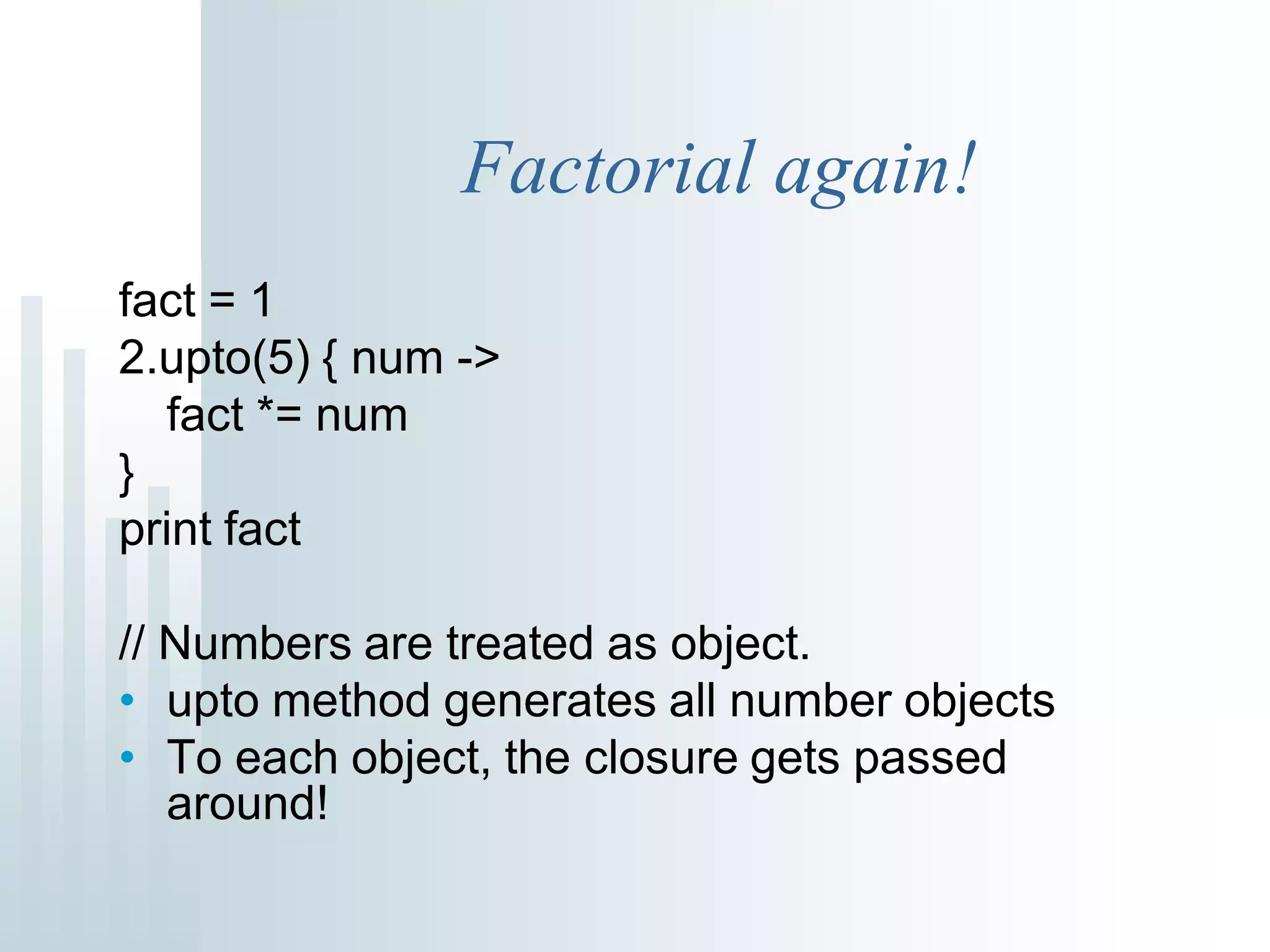 Groovy and Grails talk