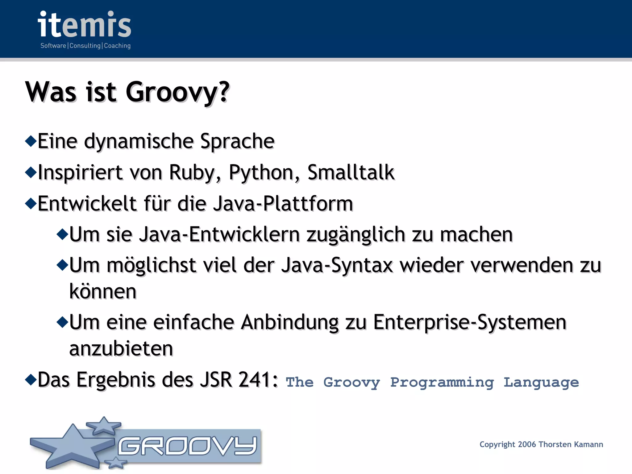 Groovy - Rocks or Not?