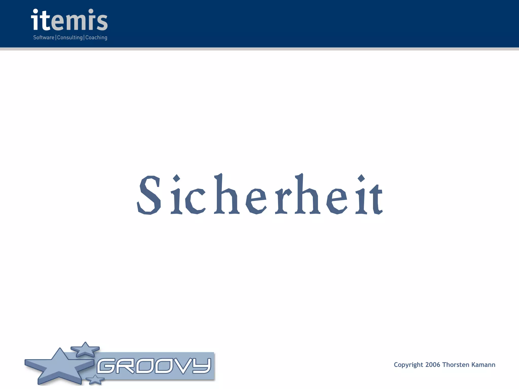 Groovy - Rocks or Not?