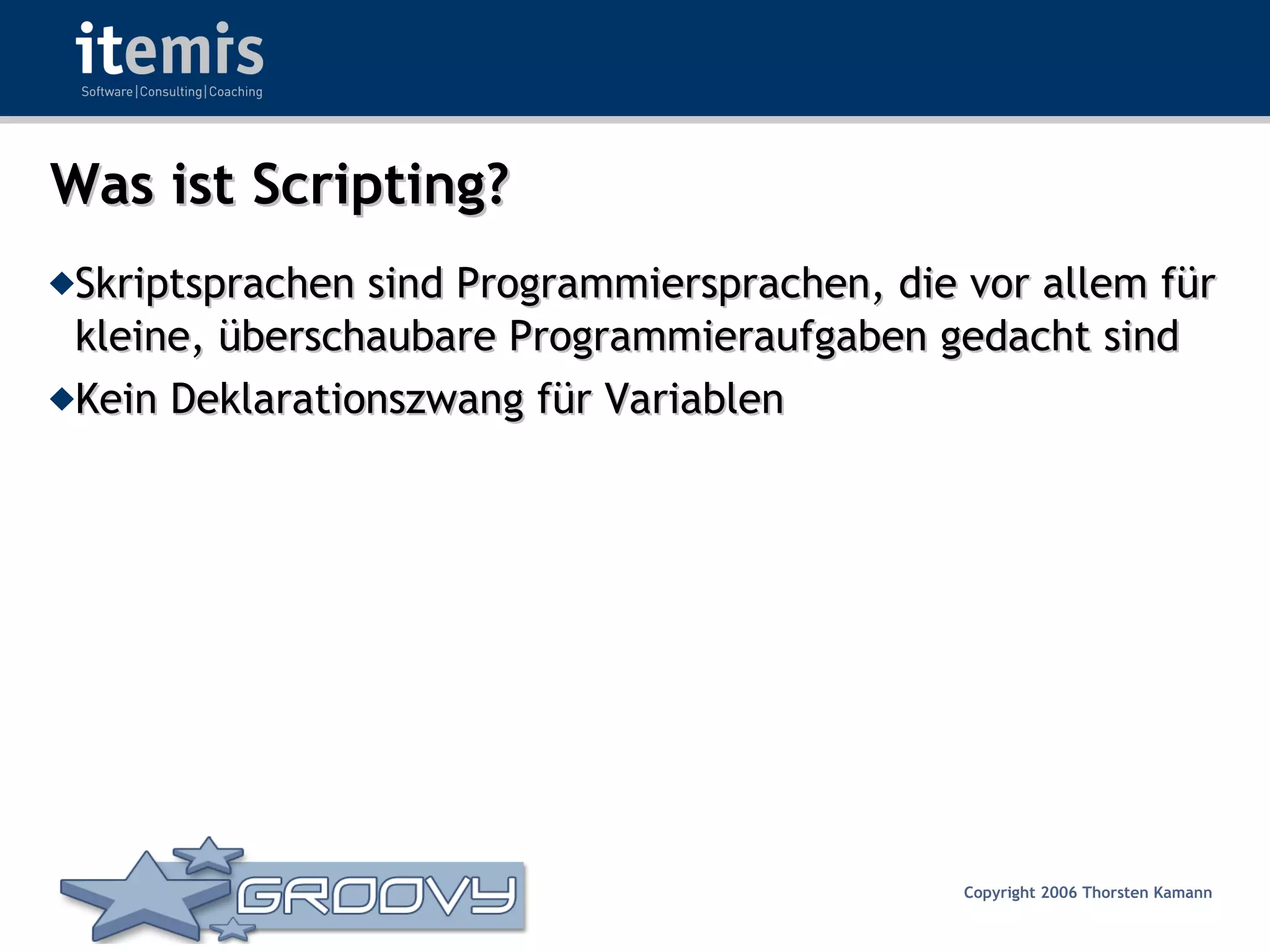Groovy - Rocks or Not?