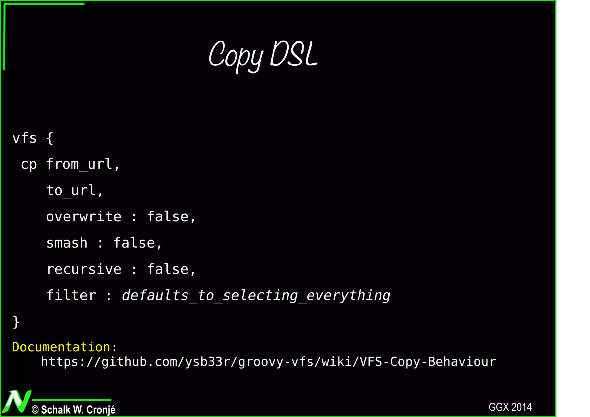 Groovy VFS (with 1.0 news)