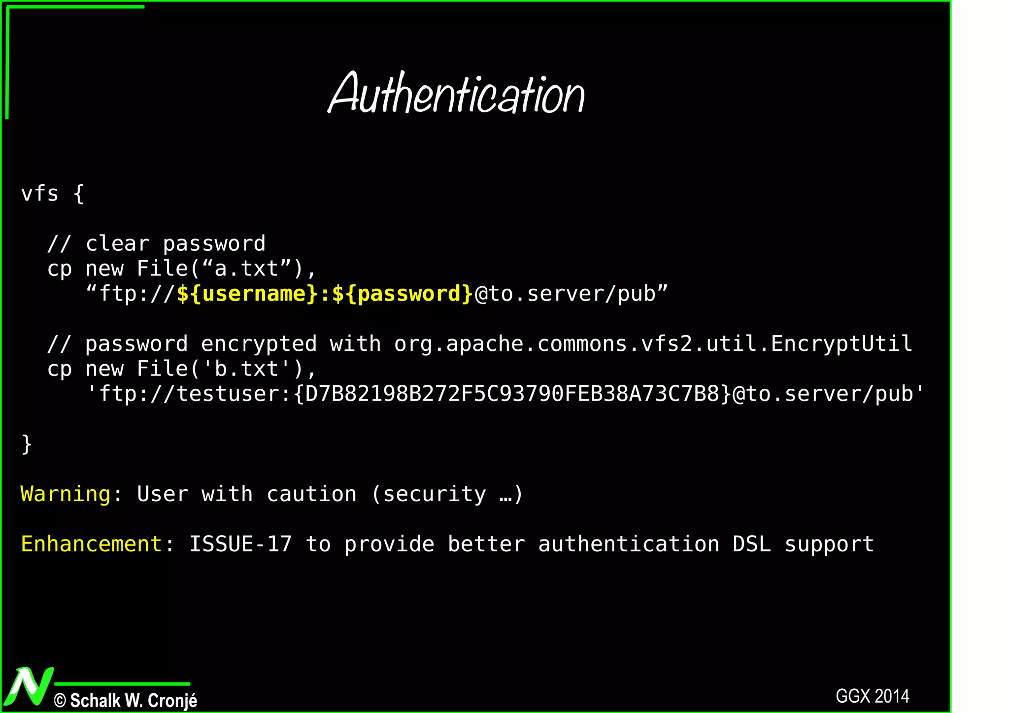 Groovy VFS (with 1.0 news)